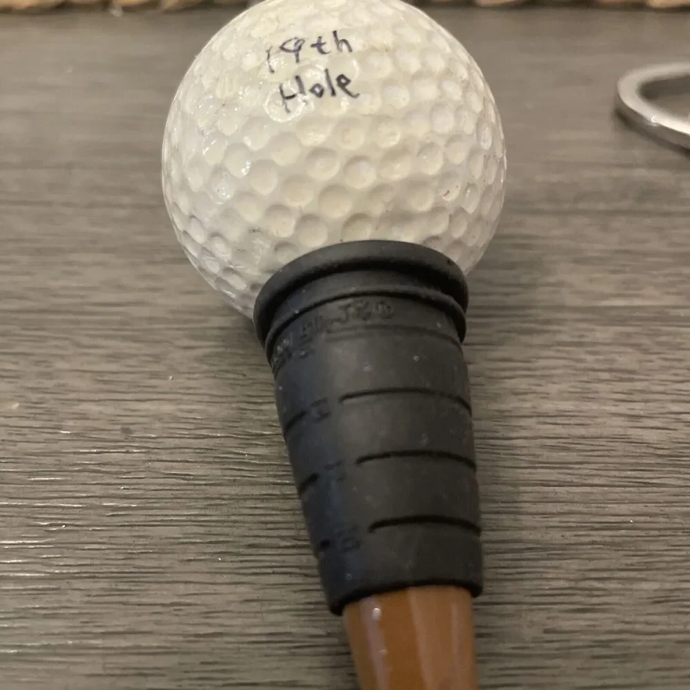vintage golf club, Golf Ball bottle opener Ball Wine Stopper Lot
